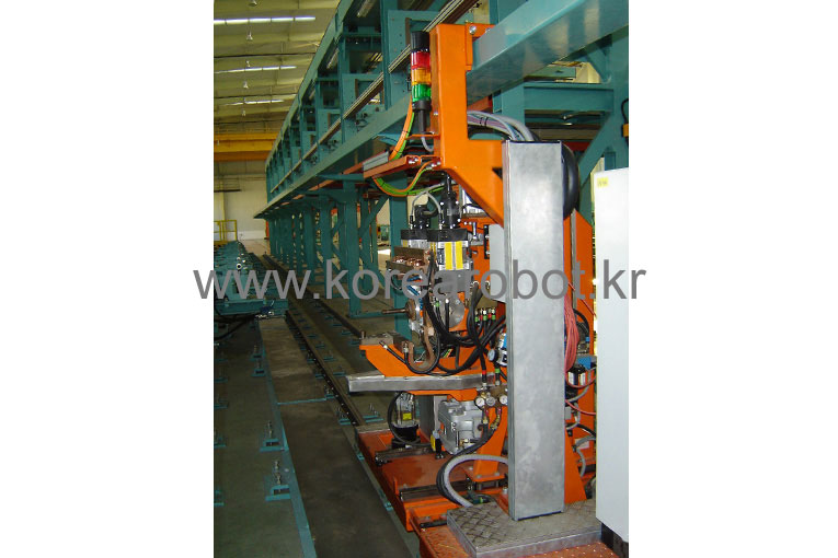 Indirect welding (Chassis and side wall)