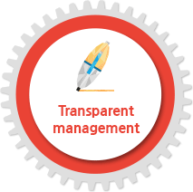 Transparent management